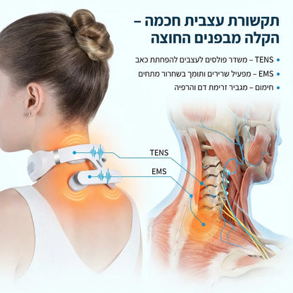 Relux™ 2.0 מכשיר עיסוי צוואר חכם